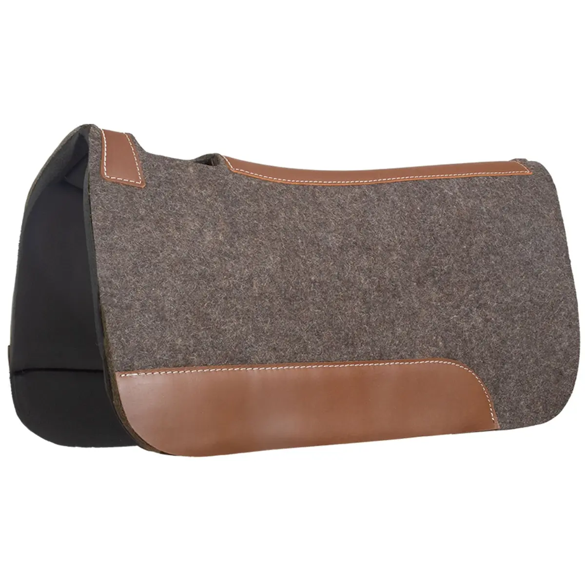 Ezy Ride Wool & Hd Pvc Contoured Pad 32X31x 1" Grey 1