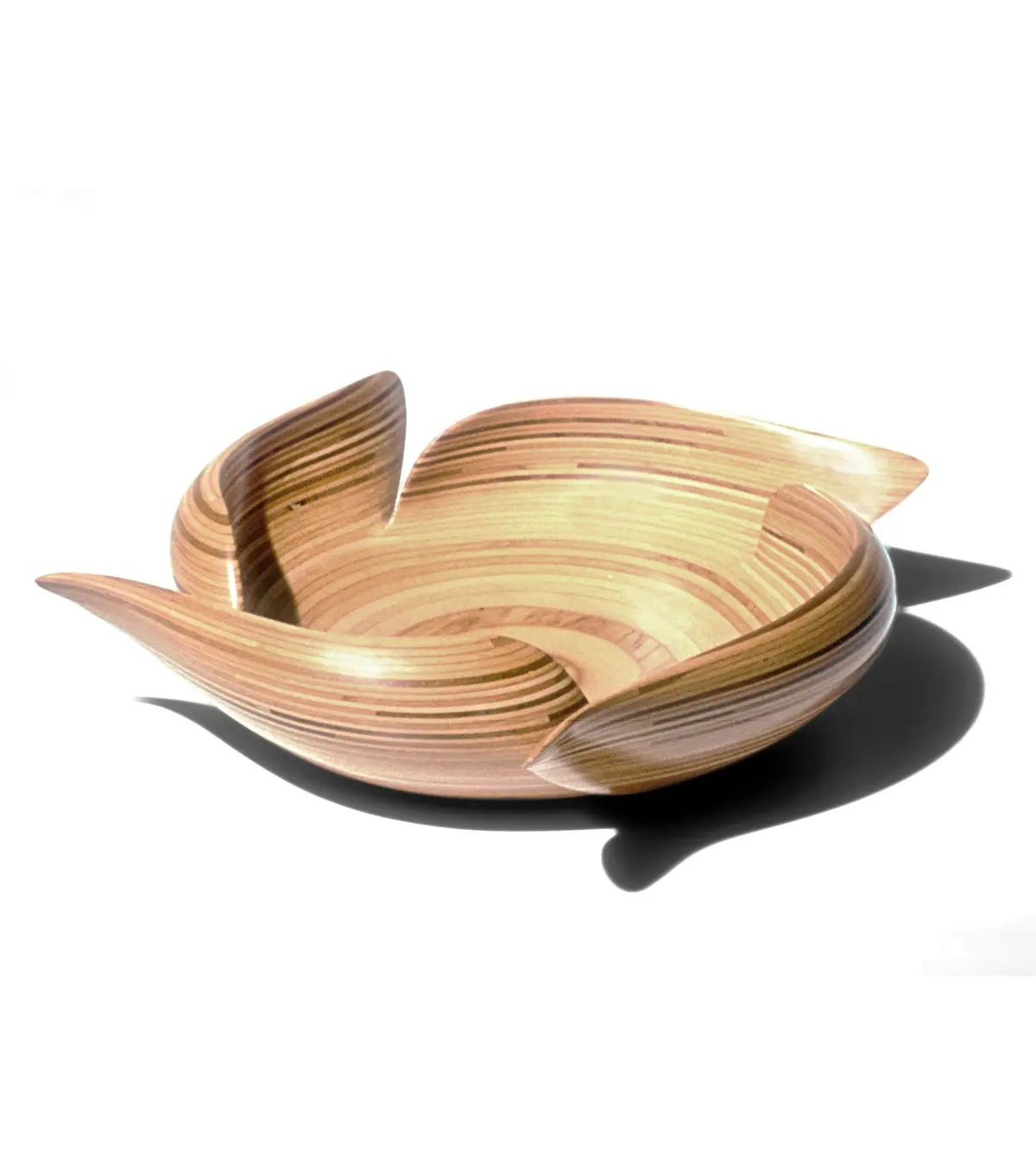Wood Bowl "Escher" 1