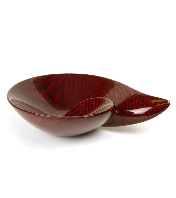 Wood Bowl "Escher Bwlii" 1