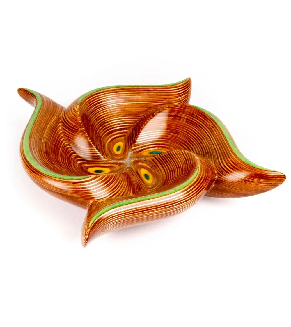 Wood Bowl "Escher 13993" 1