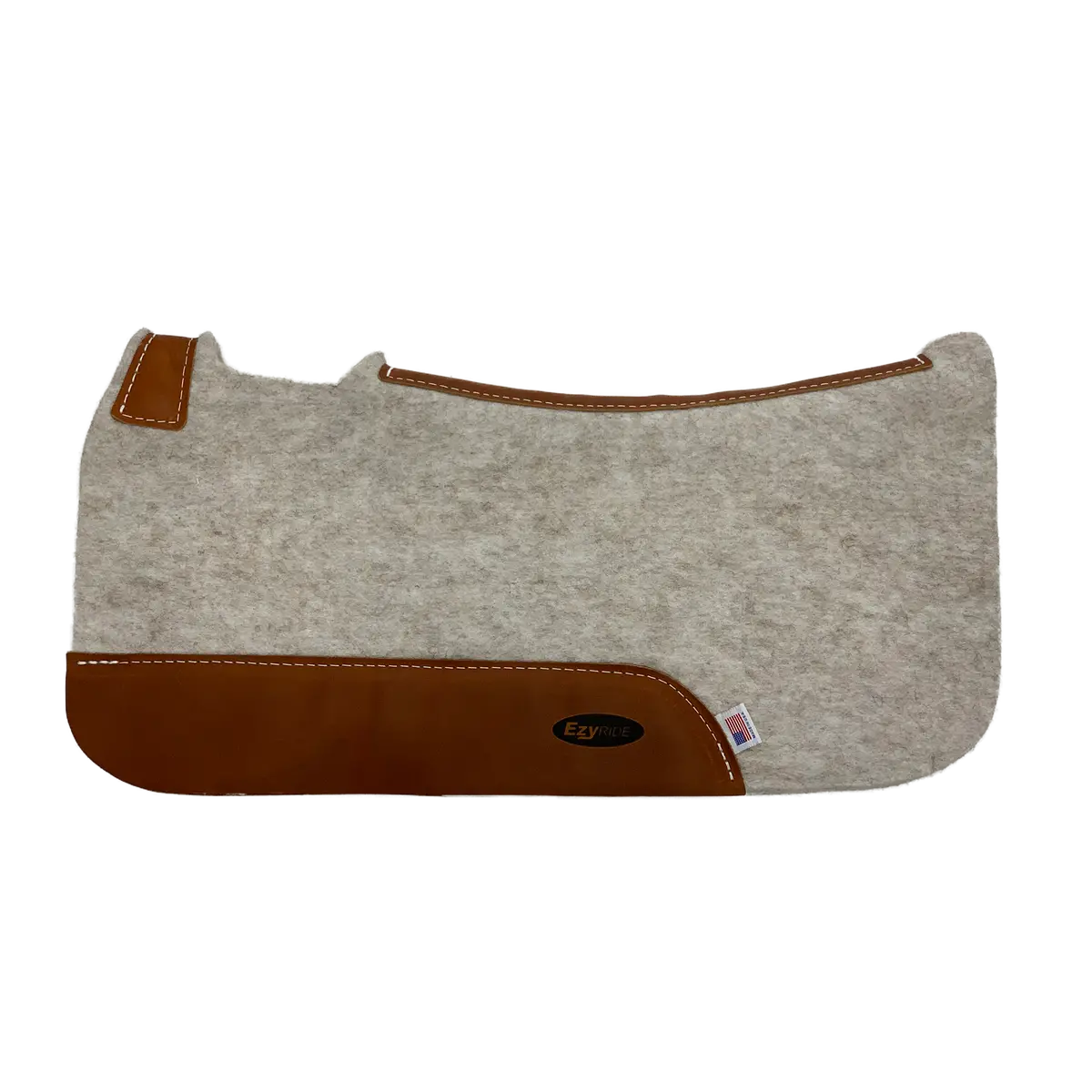 Ezy Ride Felt Contoured Junior Pad 27"X 27"X 3/4" Tan 1