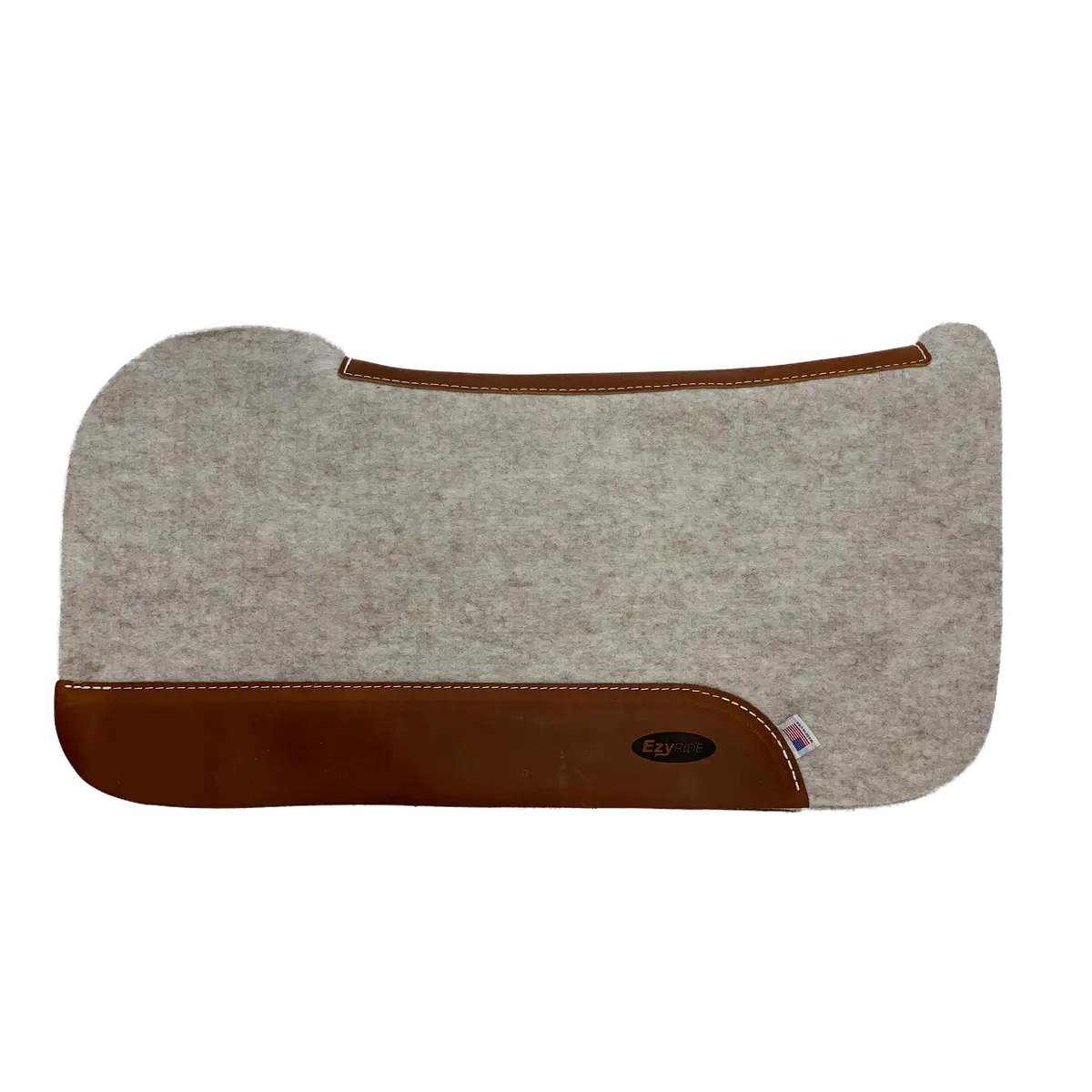 Ezy Ride Felt Wither Free Fit Pad 32"X 31"X 3/4" Tan 1