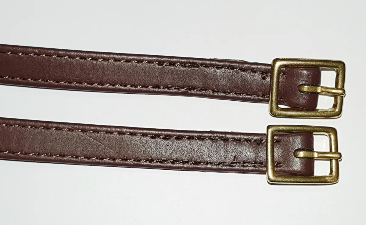 Ezy Ride Spur Strap Brown-20" 1