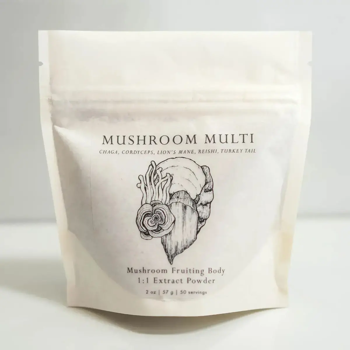 Mushroom Multi Powder - 5 Mushroom Blend For Daily Wellness 1