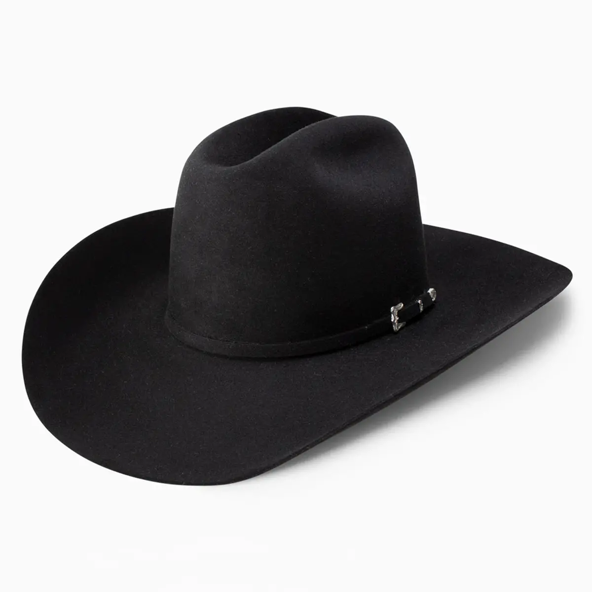 Resistol Black Gold 20X 4 1/4" Brim Fur Felt Black 1