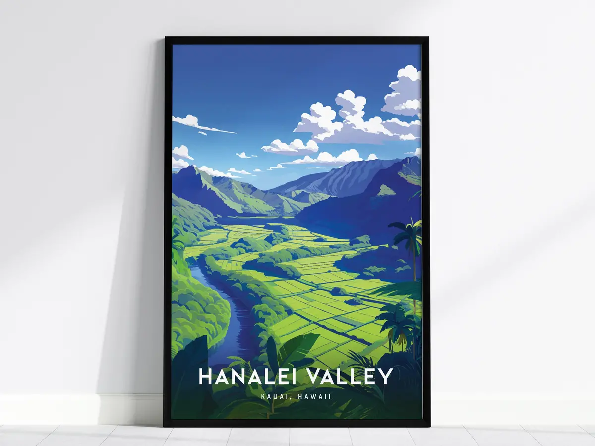 Hanalei Valley, Kauai, Hawaii 1