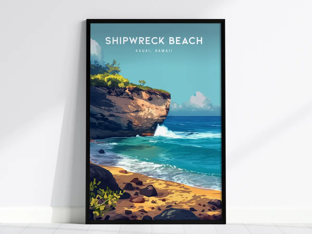 Shipwreck Beach, Kauai, Hawaii 1