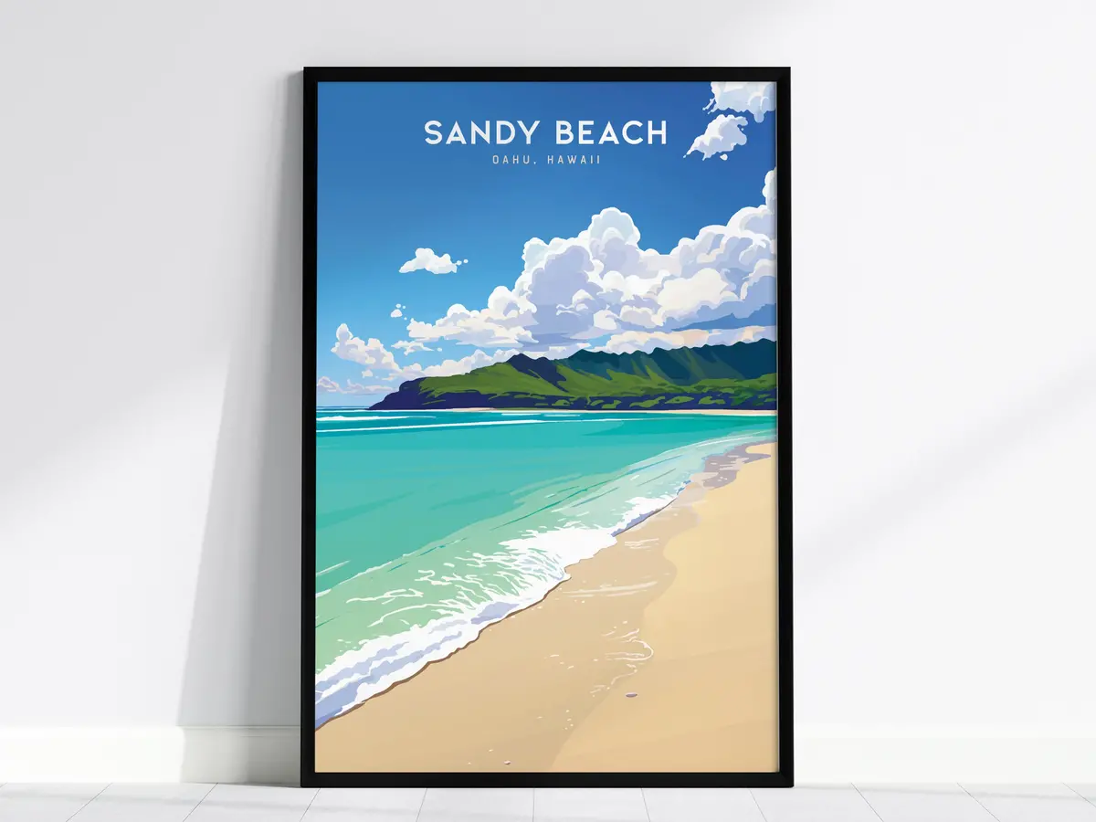 Sandy Beach, Oahu, Hawaii 5