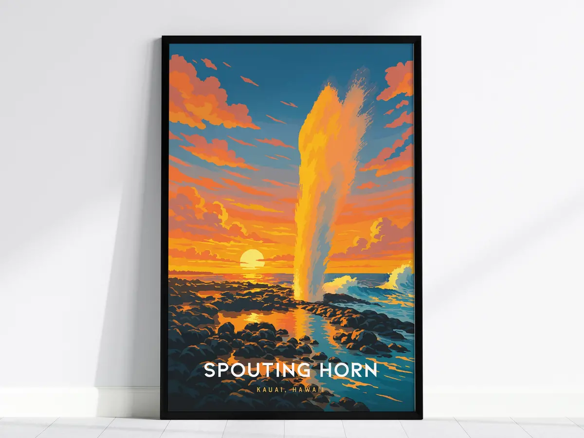 Spouting Horn, Kauai, Hawaii 1
