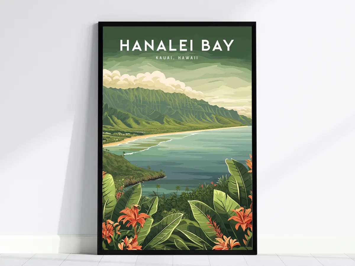 Hanalei Bay, Kauai, Hawaii 1