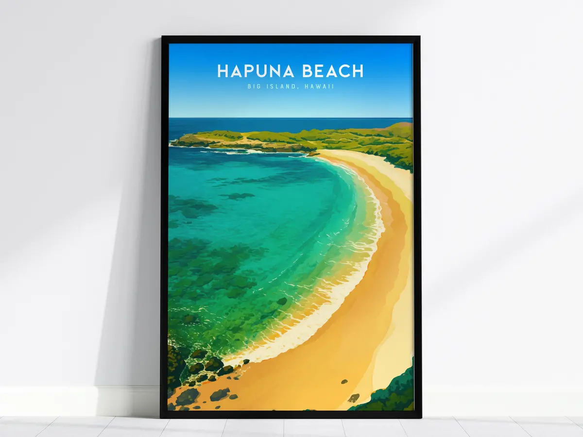 Hapuna Beach, Big Island Hawaii 1