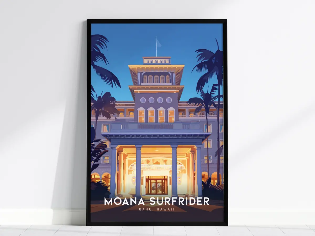 Moana Surfrider Hotel, Oahu, Hawaii 1