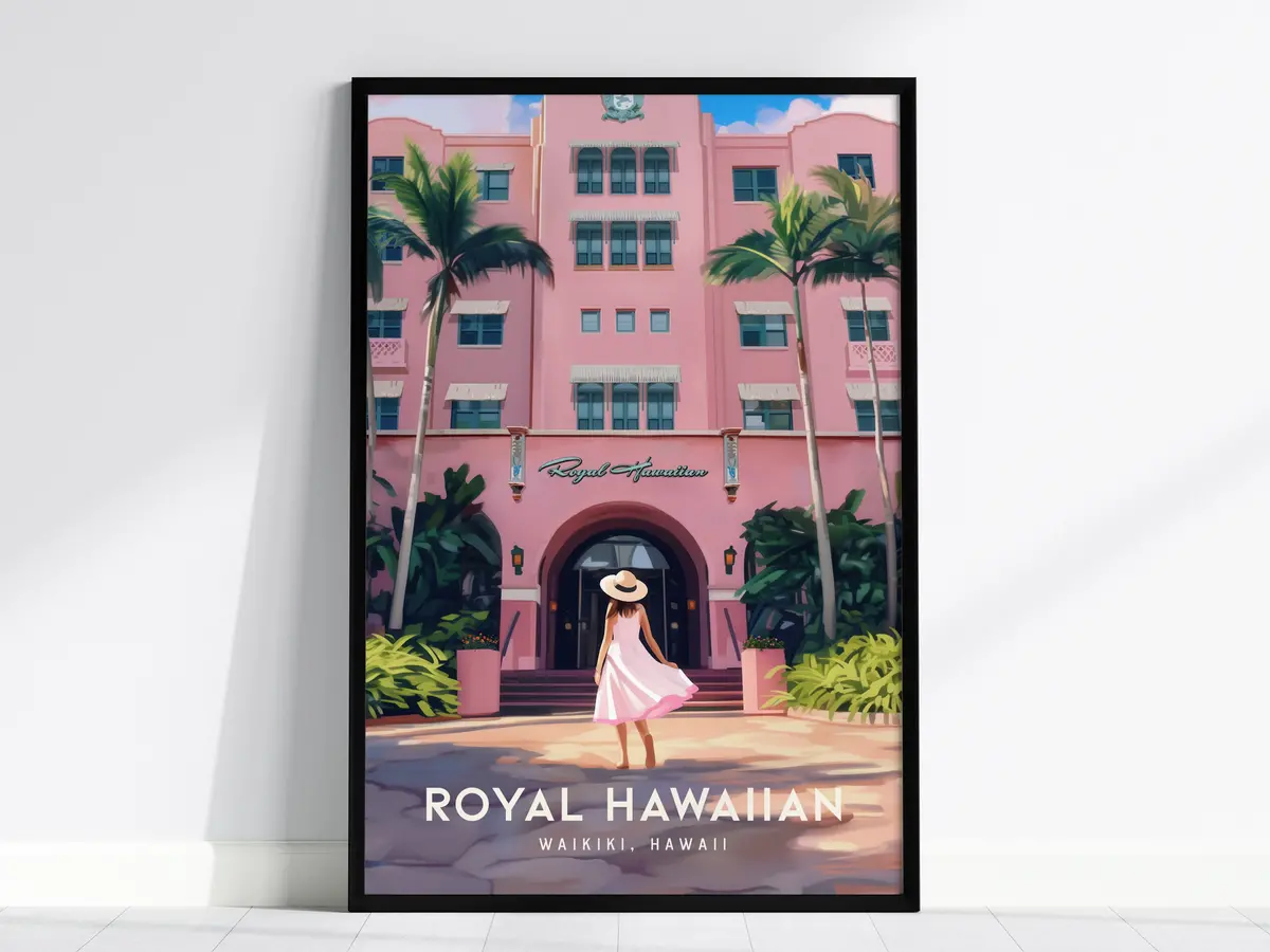 Royal Hawaiian Hotel, Oahu, Hawaii 5