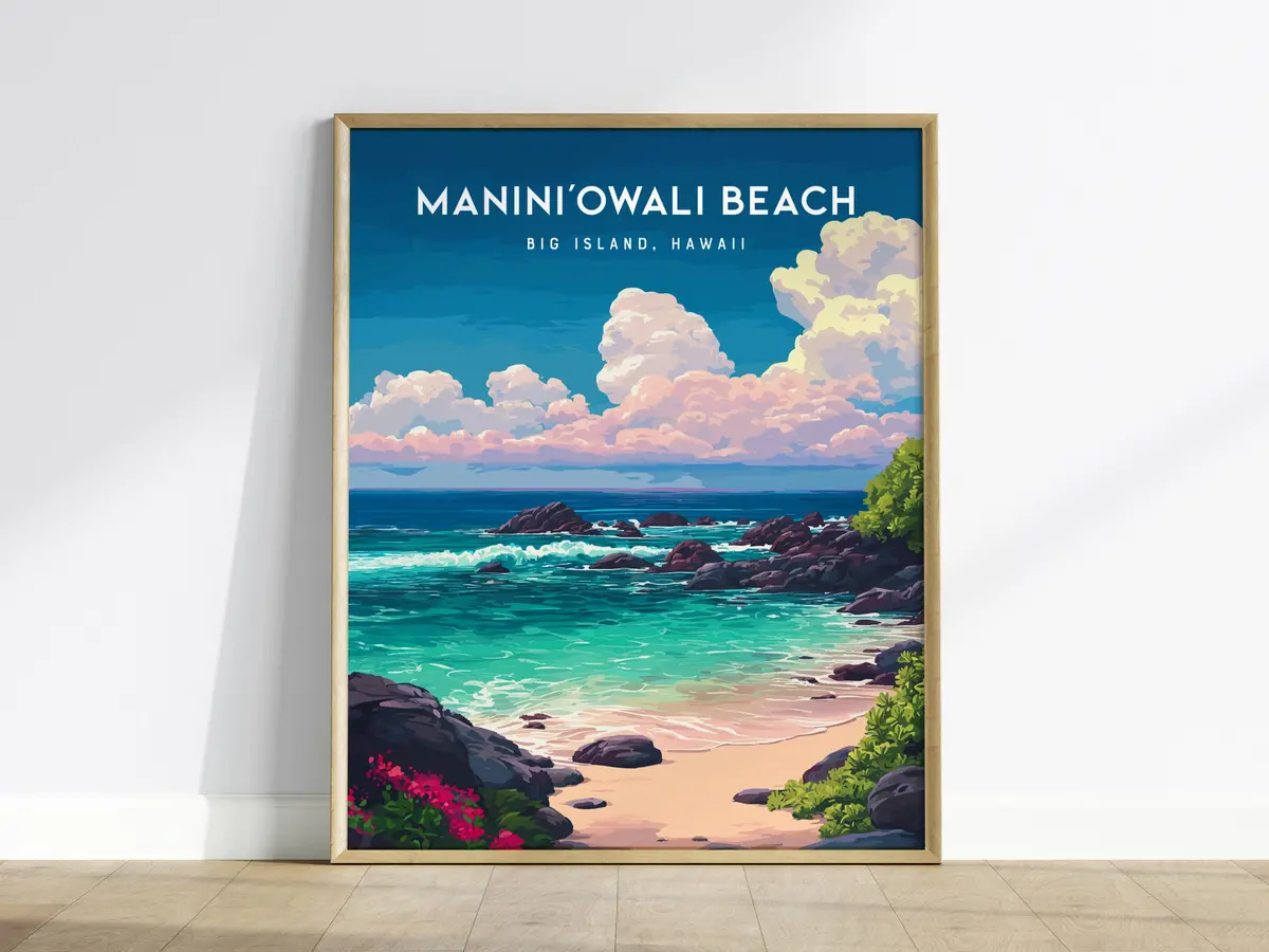 Manini'owali Beach, Big Island Hawaii 2