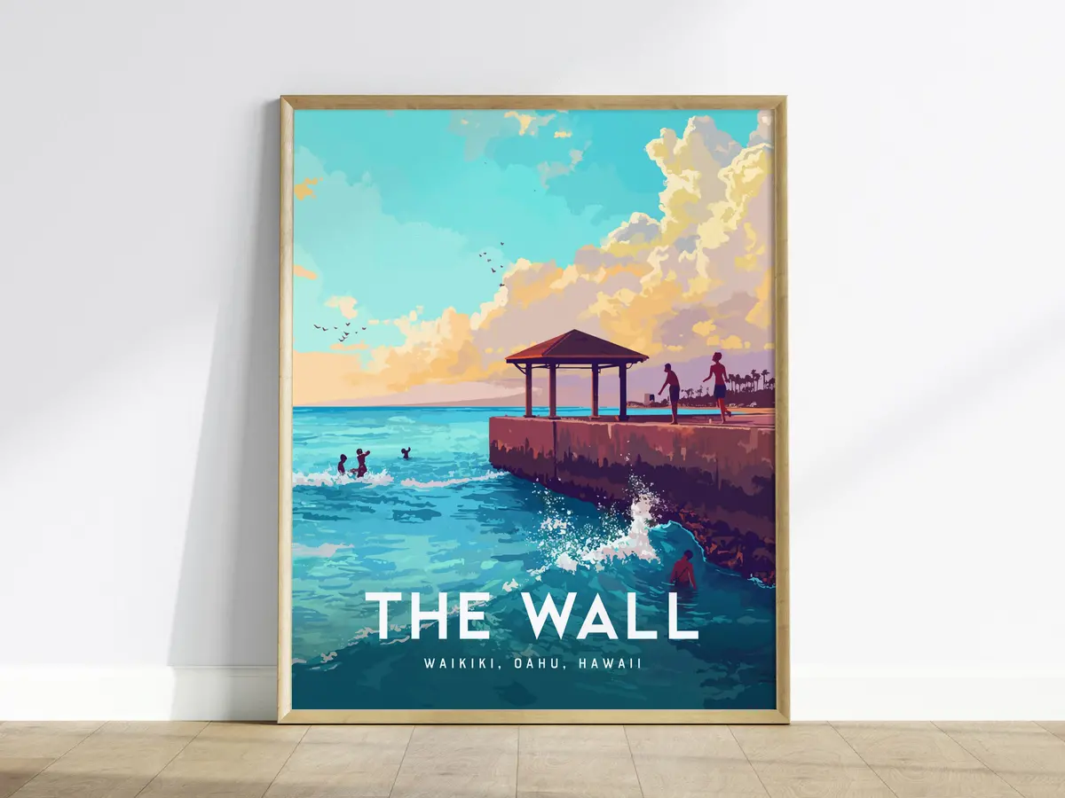 The Wall, Waikiki, Oahu, Hawaii 1