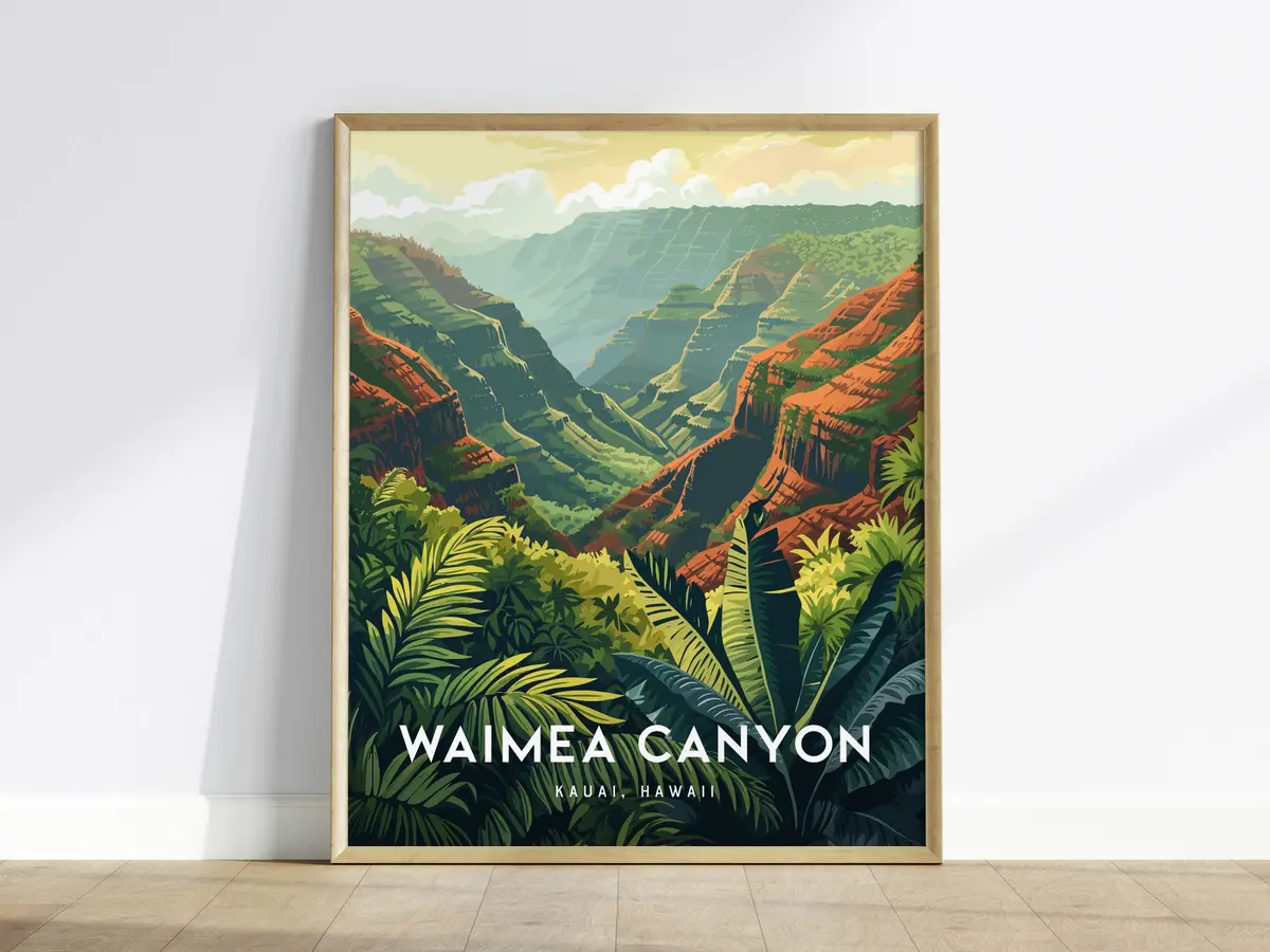 Waimea Canyon, Kauai, Hawaii 1