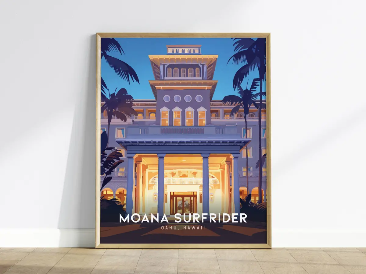 Moana Surfrider Hotel, Oahu, Hawaii 2