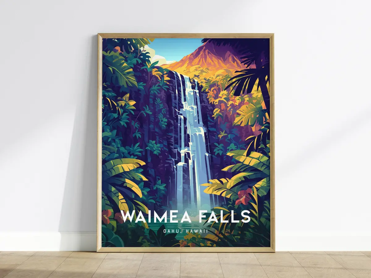 Waimea Falls, Oahu, Hawaii 1