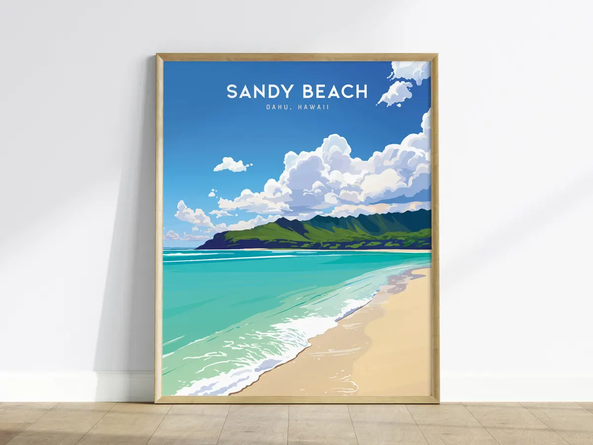 Sandy Beach, Oahu, Hawaii 2