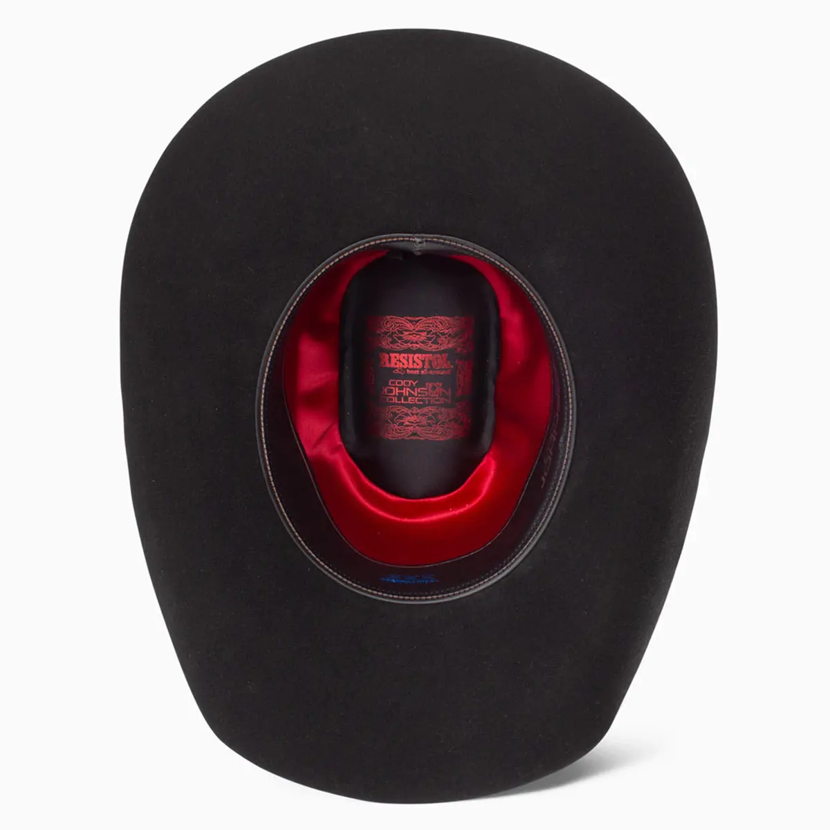 Resistol Cojo 9Th Round 3X Wool Felt Black 5