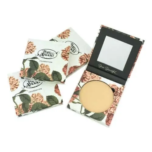 Porcelain Sheer Matte Natural Pressed Foundation Compact 16G - Pure Anada 2