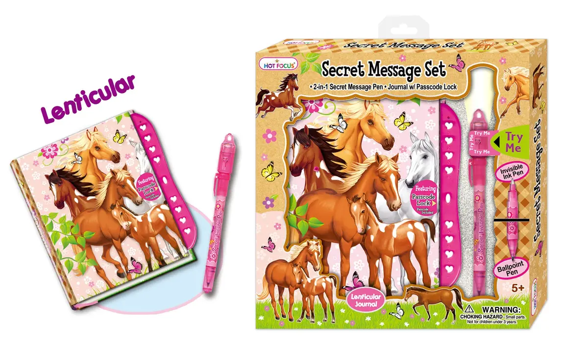 Secret Message Set Enchanted Horse 1