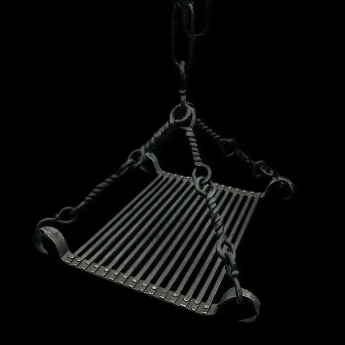 Hand-Forged Iron Grill 1