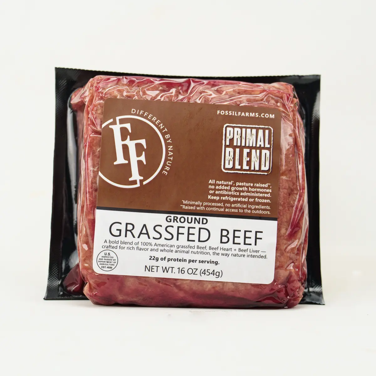 Grass-Fed Beef Primal Ground Blend | 1 Lb. 1