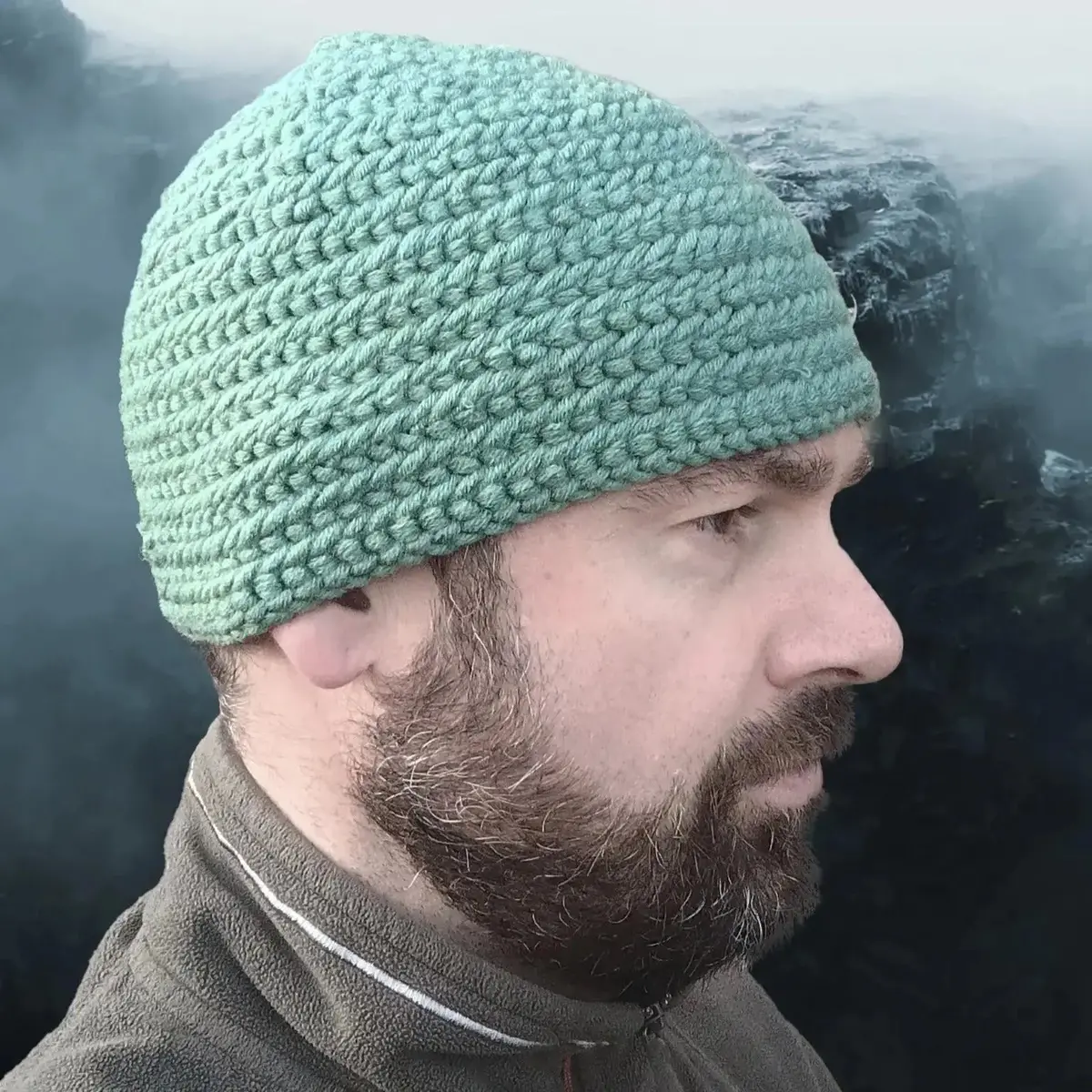 Handmade Wool Viking Replica Nailbinding Hat 5