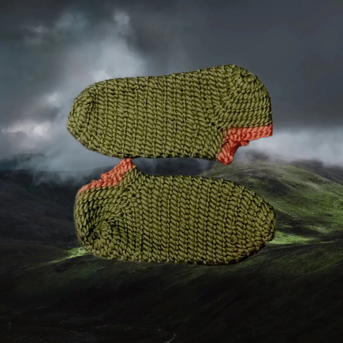 Handmade Wool Viking Nalbinding Socks 5