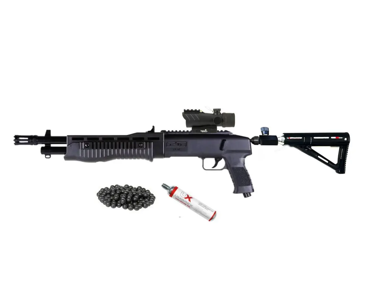 **New** T4e Tb / Hdb Carbine 88G Edition - Powerful Custom Home Defense Edition - Up To 550Fps+ .68 Caliber - Black 1