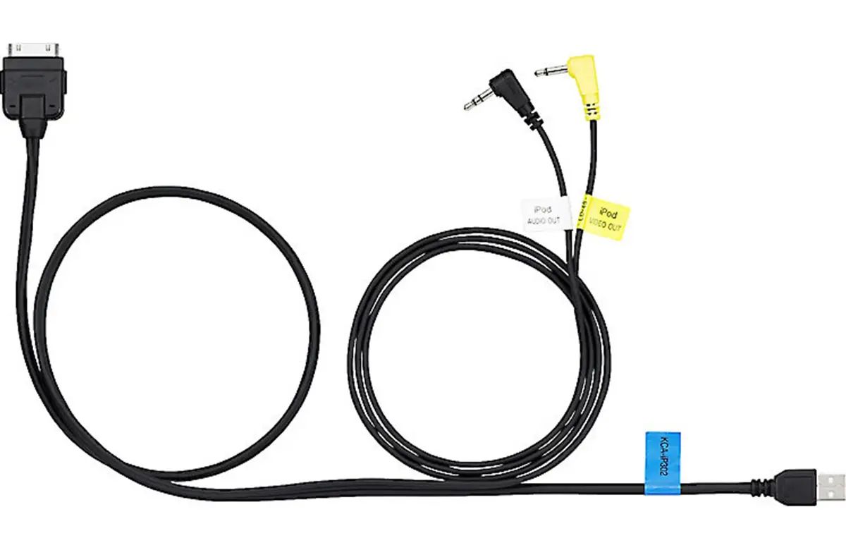 Kenwood Ipod® Audio/Video Connection Cable 1