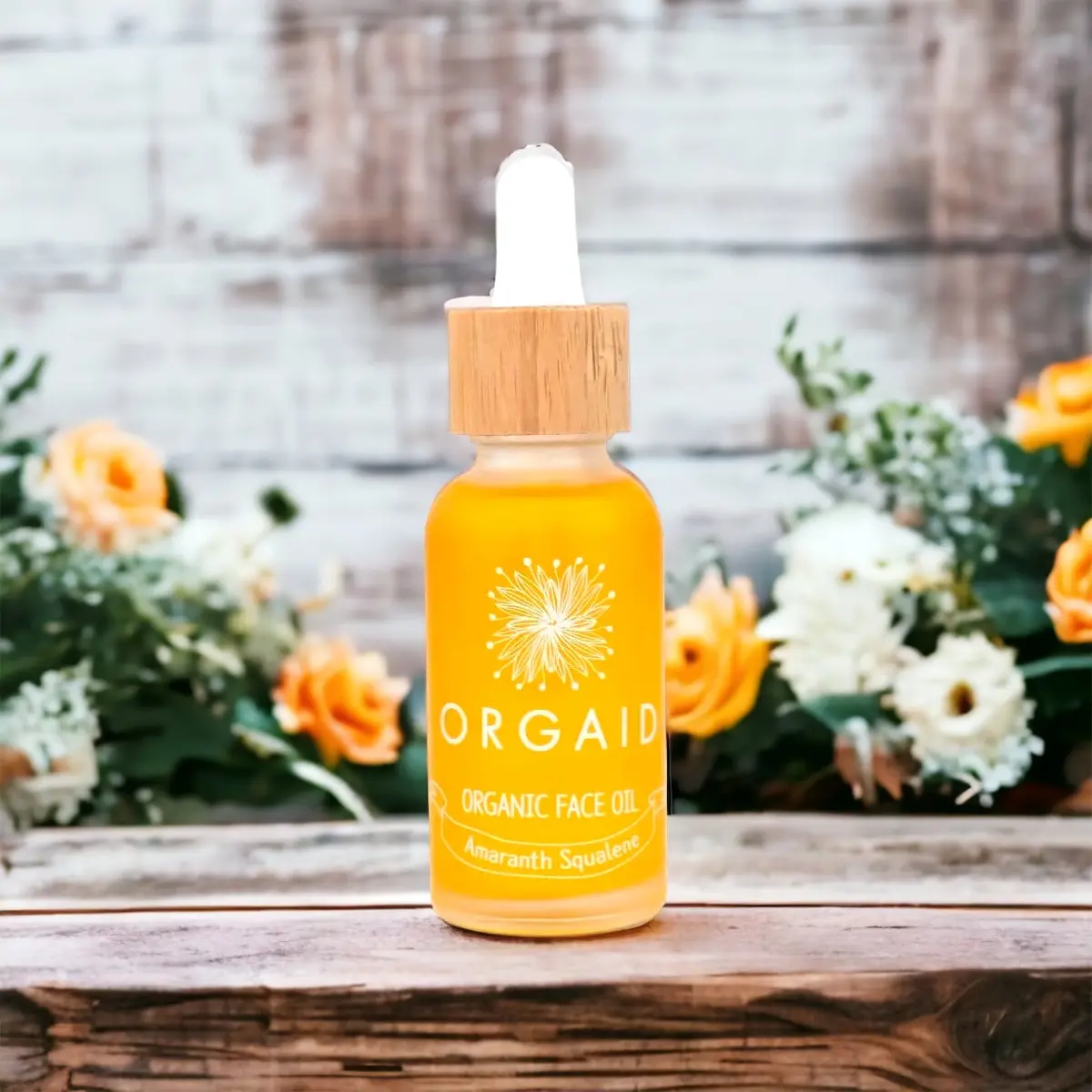 Organic Face Oil Orgaid  - Amaranth Squalene - 30Ml 1