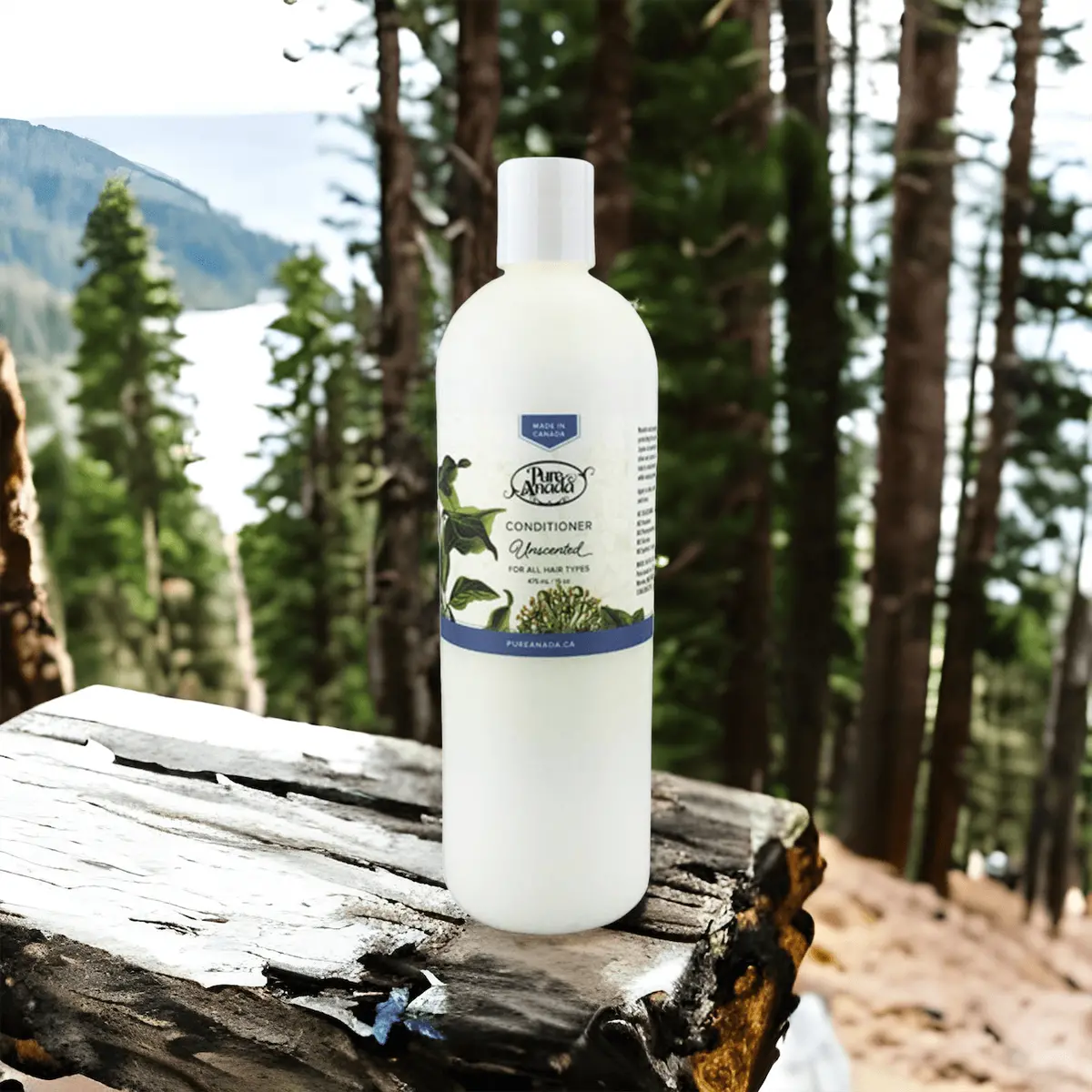 Unscented Natural Conditioner - Pure Anada  475Ml 1