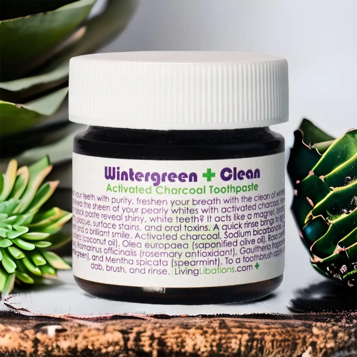 Wintergreen Clean Activated Charcoal Toothpaste 1