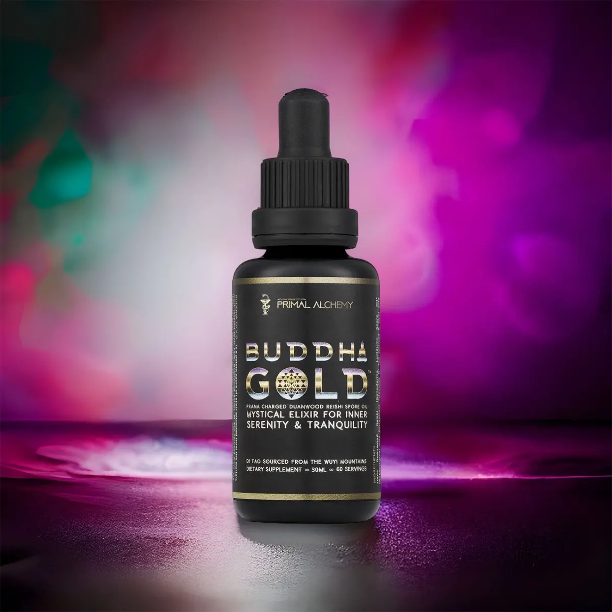 Buddha Gold Reishi Spore Oil - 30Ml (60 Servings) 1