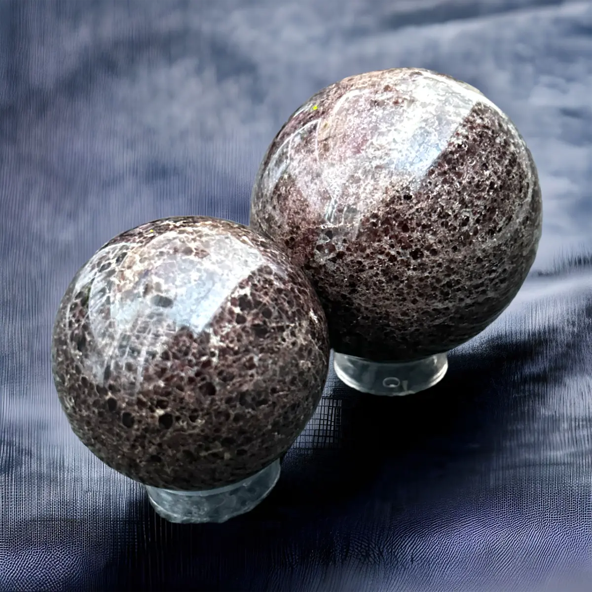 Garnet Crystal Spheres 1