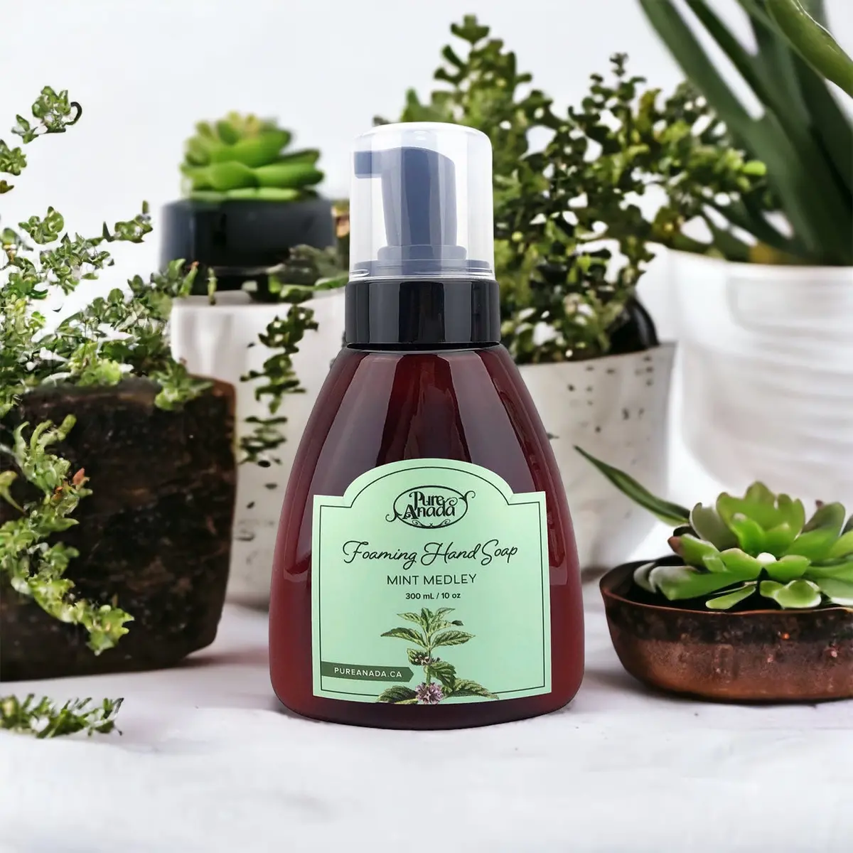 Mint Medley Natural Foaming Hand Soap - Pure Anada 300Ml 1