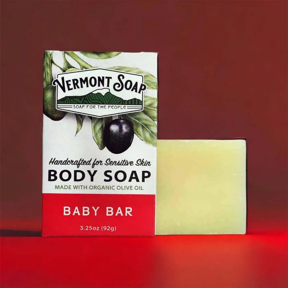 Baby Bar Handmade Bar Soap - Vermont Soap 92G 1