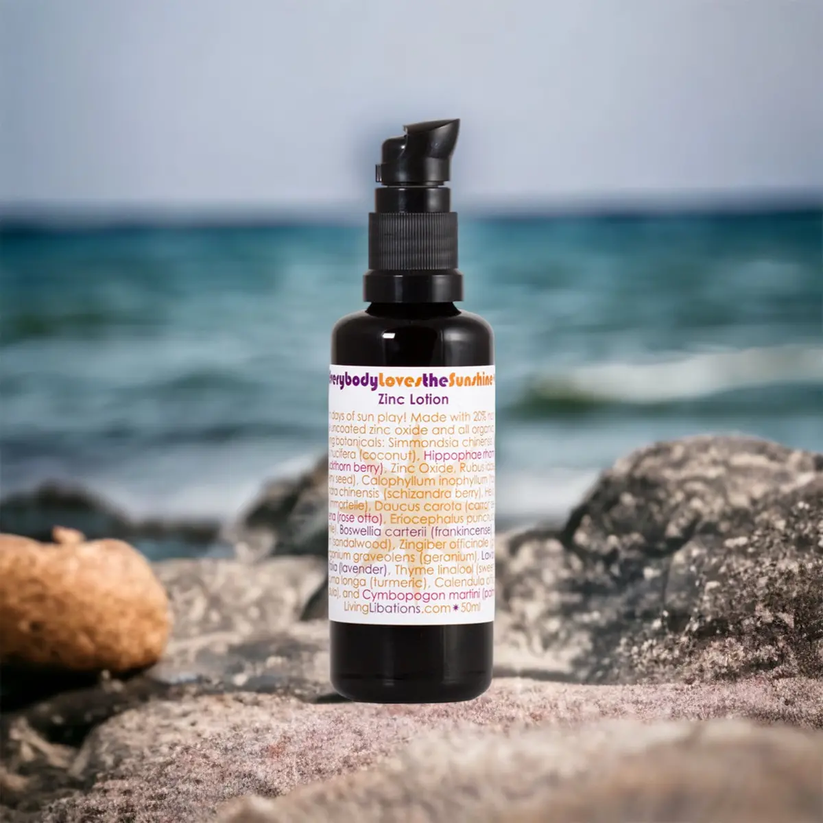 Everybody Loves The Sunshine With Zinc Lotion - Living Libations 1