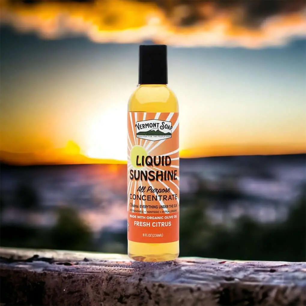 Liquid Sunshine Non Toxic Cleaner Concentrate - Vermont Soap 2