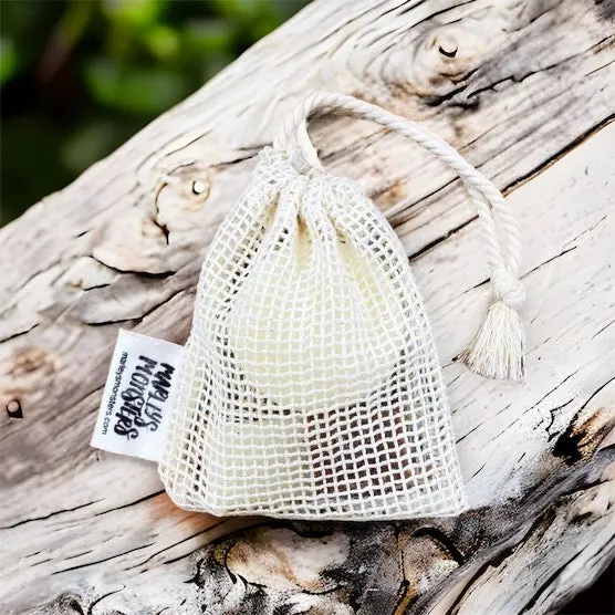 Soap Saver Bag - Organic Cotton By Marley's Monsters 1