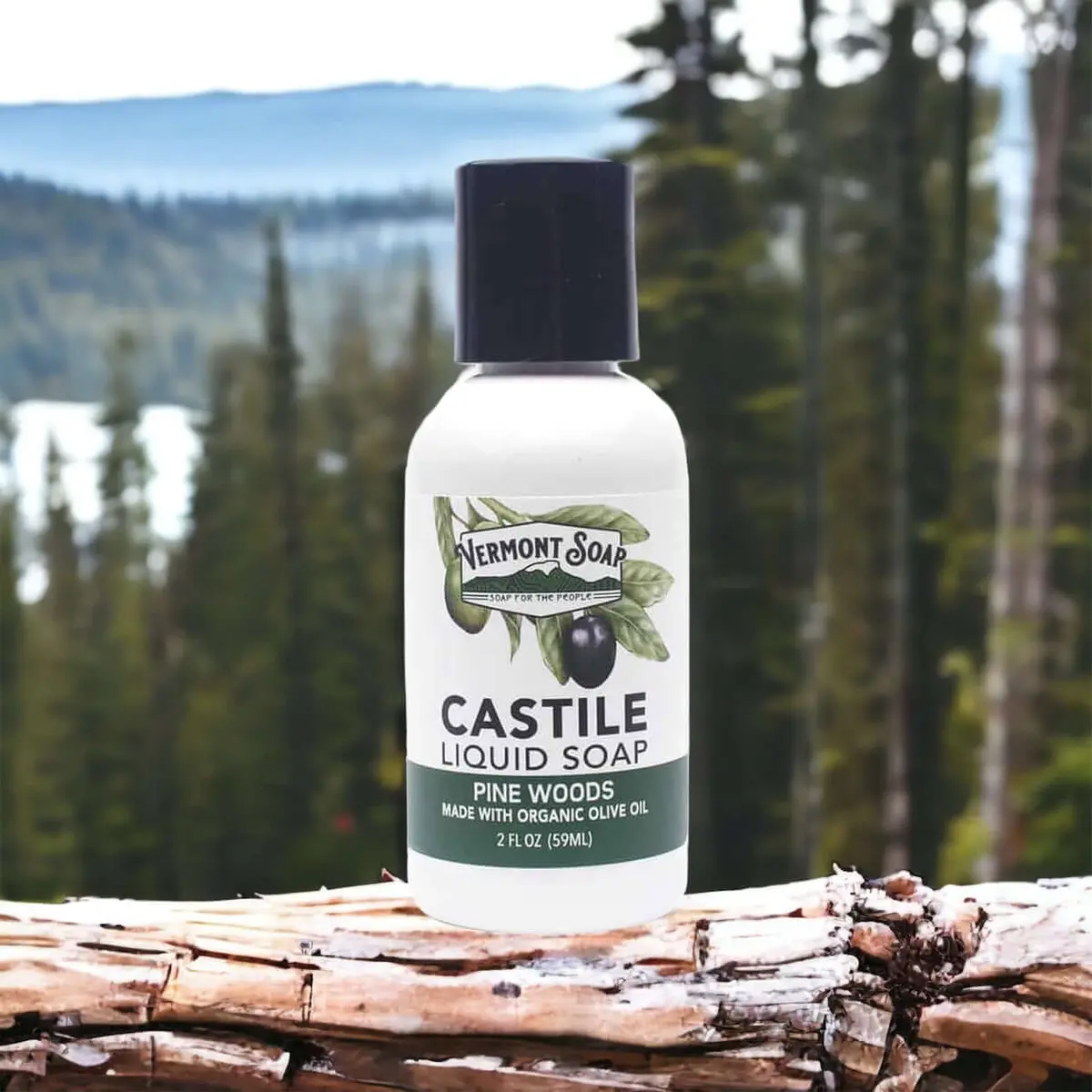 Pine Woods Castile Liquid Soap - Vermont Soap 3