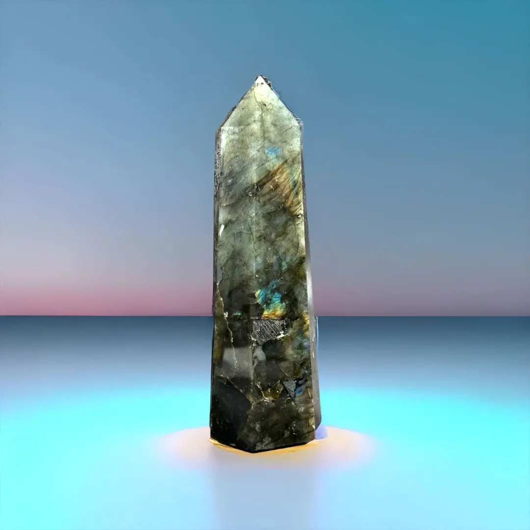 Labradorite Crystal Prism - Ethically Sourced 1