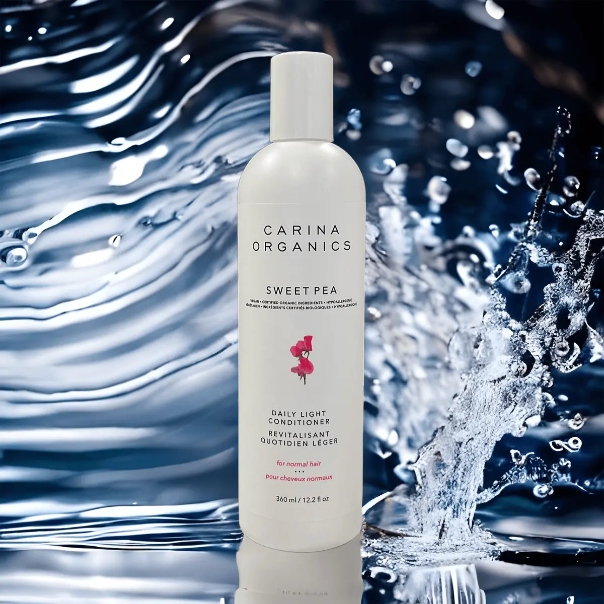 Sweet Pea Daily Light Conditioner 360Ml - Carina Organics 1