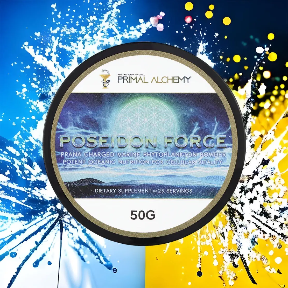 Poseidon Force Marine Phytoplankton Powder - 50G (25 Servings) 1