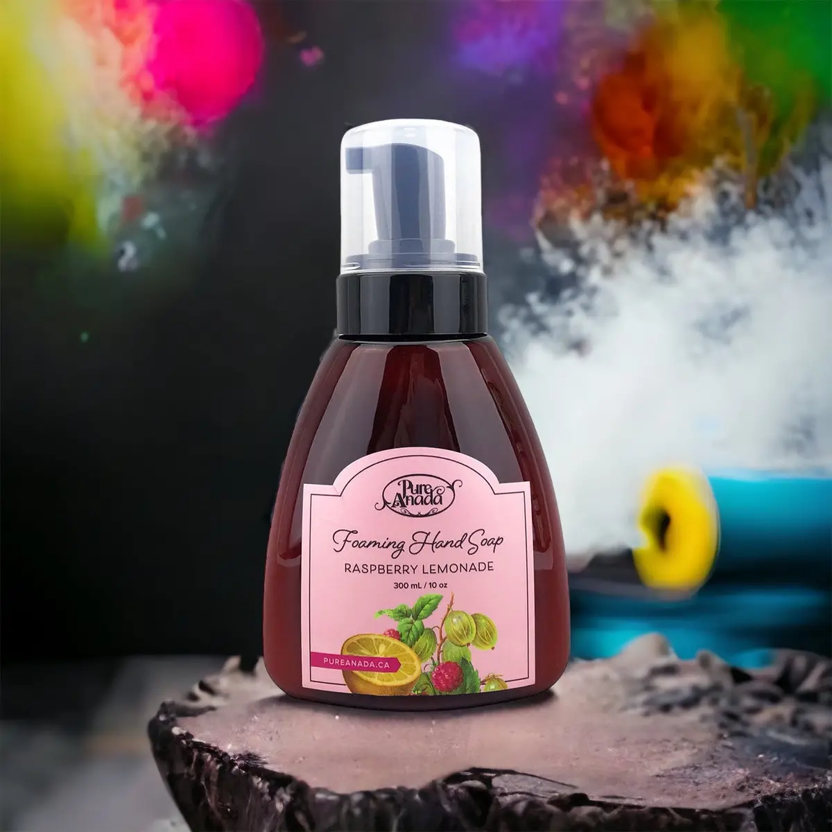 Raspberry Lemonade Natural Foaming Hand Soap - Pure Anada 300Ml 1