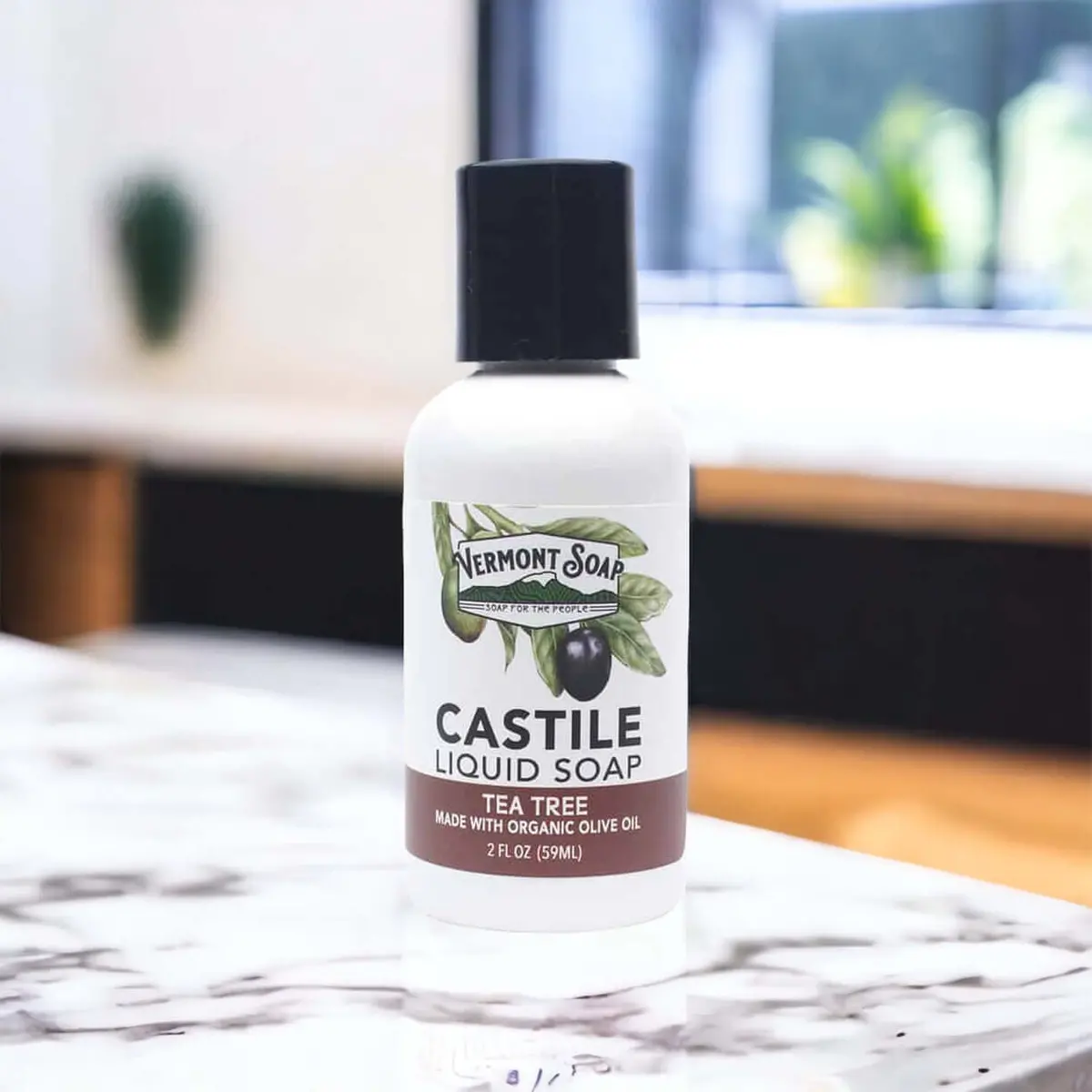 Tea Tree Castile Liquid Soap - Vermont Soap 4
