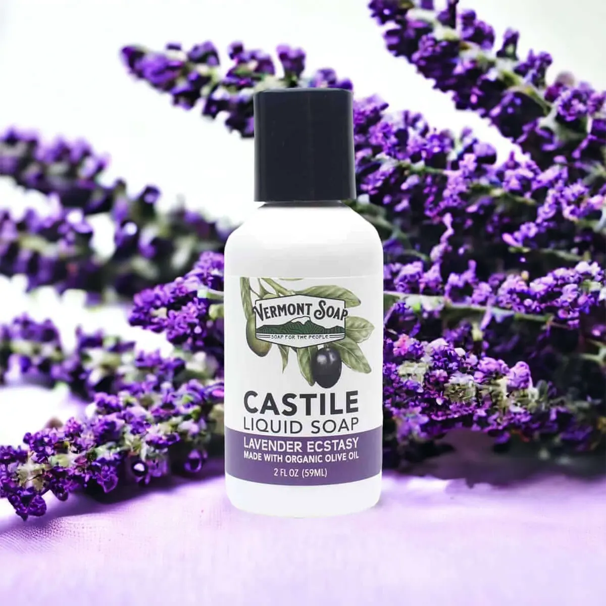 Lavender Ecstasy Castile Liquid Soap - Vermont Soap 3