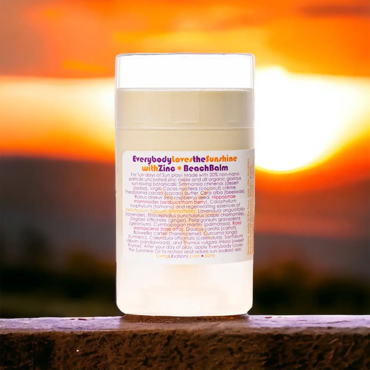 Everybody Loves The Sunshine With Zinc Beach Balm - Living Libations 2